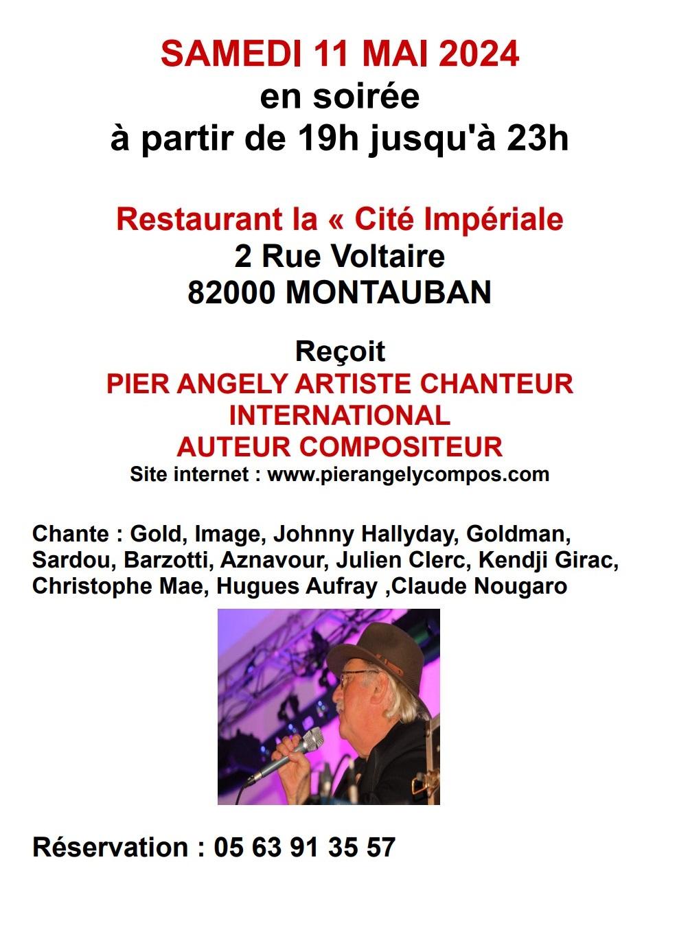 Affiche concert montauban le 11 mai 2024